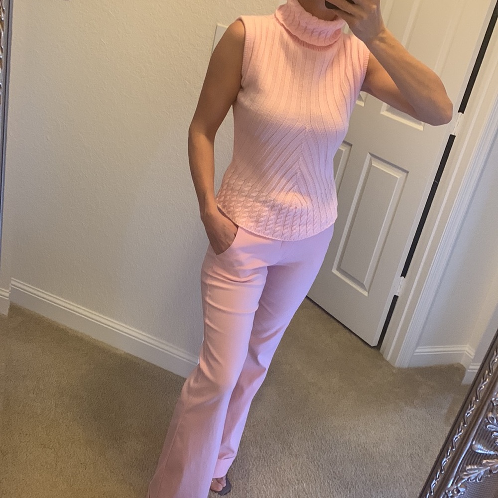 Sleeveless sweater pink sizeS